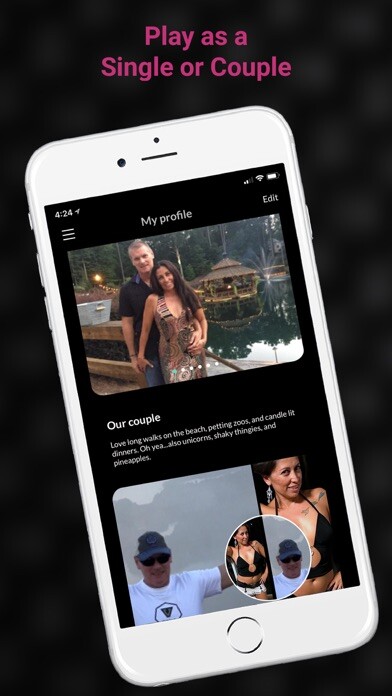 Emulate iPhone app Tabuu : Swingers LifeStyle App using MyAndroid