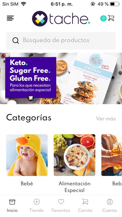 Emulate iPhone app Tache Market using MyAndroid