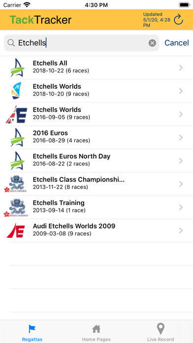 Emulate iPhone app TackTracker using MyAndroid Emulate iPhone app TackTracker using MyAndroid