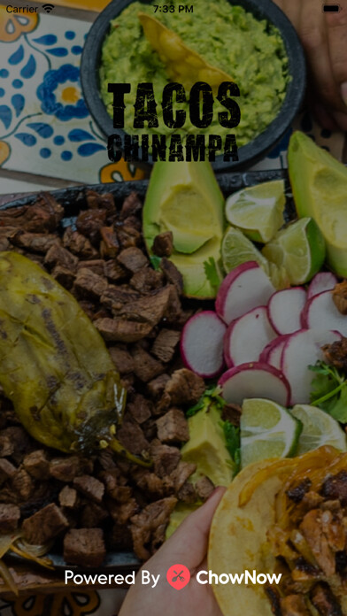 Emulate iPhone app Tacos Chinampa using MyAndroid Emulate iPhone app Tacos Chinampa using MyAndroid