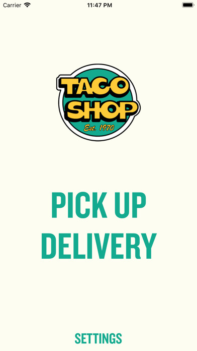Emulate iPhone app Taco Shop using MyAndroid
