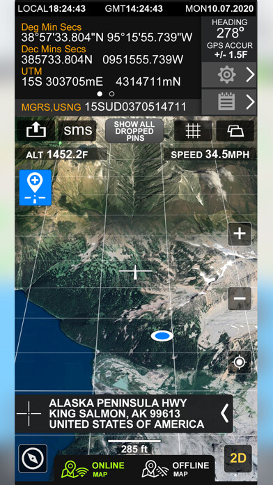 Emulate iPhone app Tactical Gps. Offline Map using MyAndroid Emulate iPhone app Tactical Gps. Offline Map using MyAndroid