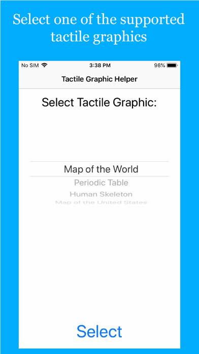 Emulate iPhone app Tactile Graphics Helper using MyAndroid Emulate iPhone app Tactile Graphics Helper using MyAndroid