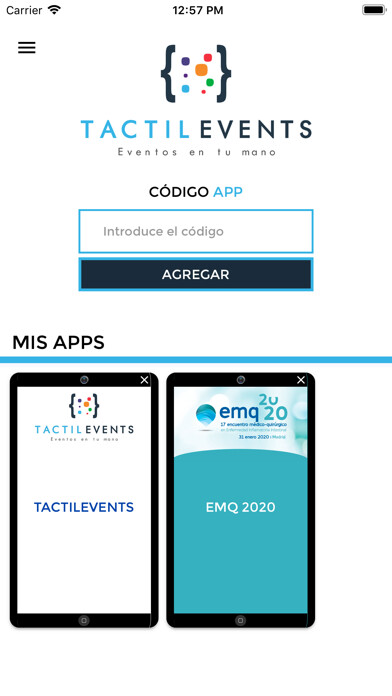 Emulate iPhone app TactilEvents using MyAndroid Emulate iPhone app TactilEvents using MyAndroid