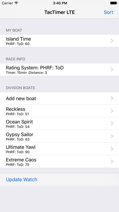 Emulate iPhone app TacTimer LTE using MyAndroid
