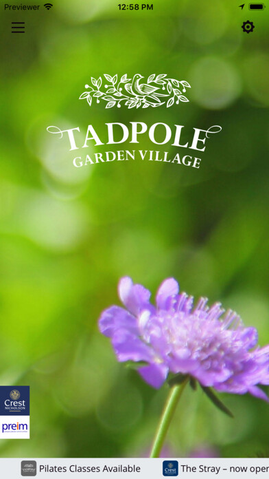 Emulate iPhone app Tadpole Garden Village using MyAndroid