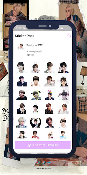 Run android online APK Taehyun TXT WASticker from MyAndroid or emulate Taehyun TXT WASticker using MyAndroid Run android online APK Taehyun TXT WASticker from MyAndroid or emulate Taehyun TXT WASticker using MyAndroid