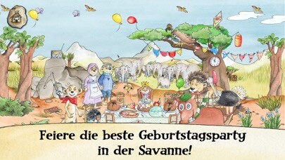 Emulate iPhone app Tafitis Savannenparty – Lernspiele using MyAndroid