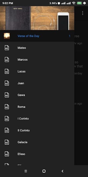 Run android online APK Tagalog Audio Bible Dramatized from MyAndroid or emulate Tagalog Audio Bible Dramatized using MyAndroid