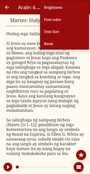 Run android online APK Tagalog Sabbath School Lesson from MyAndroid or emulate Tagalog Sabbath School Lesson using MyAndroid