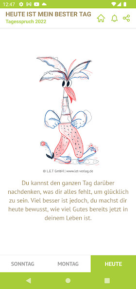 Run android online APK Tagesspruch 2022 from MyAndroid or emulate Tagesspruch 2022 using MyAndroid Run android online APK Tagesspruch 2022 from MyAndroid or emulate Tagesspruch 2022 using MyAndroid
