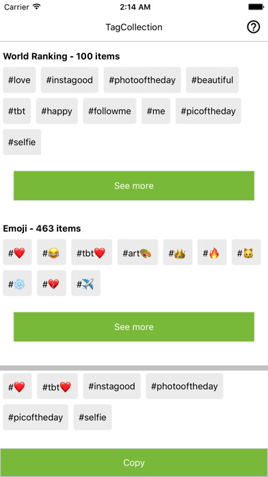 Emulate iPhone app TagFromTop HashTag Collection 2017-2018 using MyAndroid Emulate iPhone app TagFromTop HashTag Collection 2017-2018 using MyAndroid