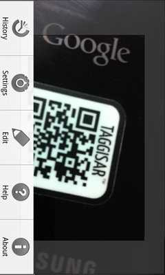 Emulate Android APK Taggisar - Scan and edit QRs Emulate Android APK Taggisar - Scan and edit QRs