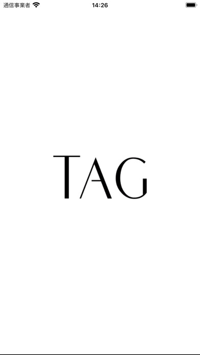 Emulate iPhone app TAG　hair brand　公式アプリ using MyAndroid