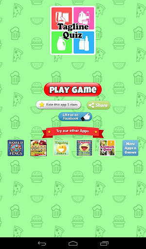 Emulate Android APK Tagline Quiz Emulate Android APK Tagline Quiz