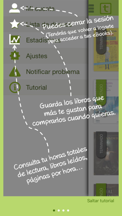 Emulate iPhone app Tagus - Ereader para ebooks using MyAndroid Emulate iPhone app Tagus - Ereader para ebooks using MyAndroid