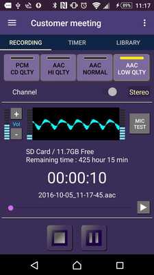 Emulate Android APK tag VoiceMemo Emulate Android APK tag VoiceMemo