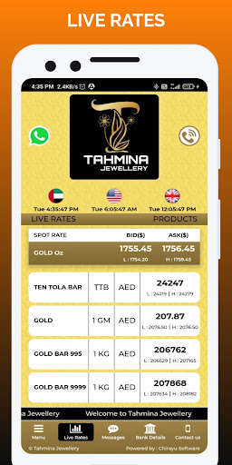 Run android online APK Tahmina Jewellery from MyAndroid or emulate Tahmina Jewellery using MyAndroid