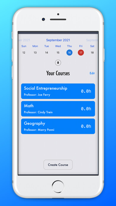 Emulate iPhone app TA Hours using MyAndroid
