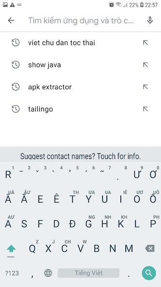 Run android online APK Tainikey - Bàn phím ch? Thái - from MyAndroid or emulate Tainikey - Bàn phím ch? Thái - using MyAndroid Run android online APK Tainikey - Bàn phím ch? Thái - from MyAndroid or emulate Tainikey - Bàn phím ch? Thái - using MyAndroid
