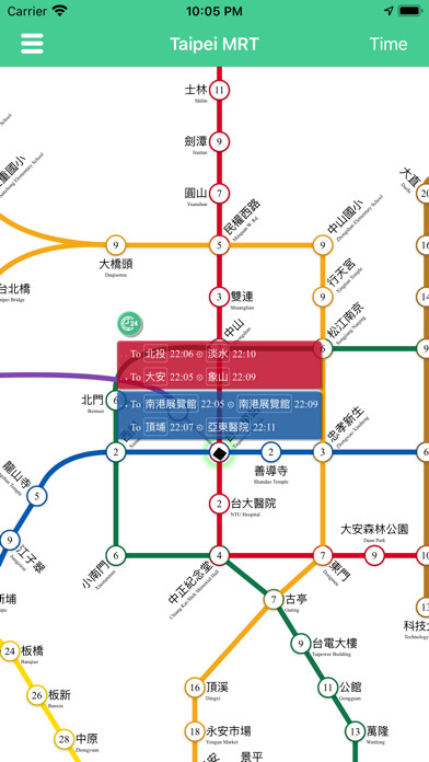 Emulate Android APK Taipei Metro Map Emulate Android APK Taipei Metro Map