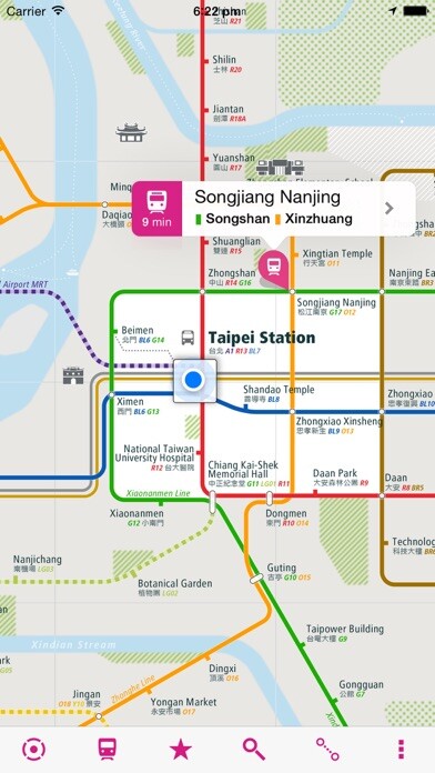 Emulate iPhone app Taipei Rail Map Lite using MyAndroid Emulate iPhone app Taipei Rail Map Lite using MyAndroid