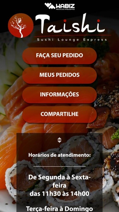 Emulate iPhone app Taishi Sushi using MyAndroid Emulate iPhone app Taishi Sushi using MyAndroid