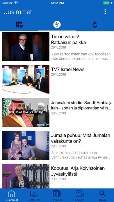 Emulate iPhone app Taivas TV7 using MyAndroid Emulate iPhone app Taivas TV7 using MyAndroid