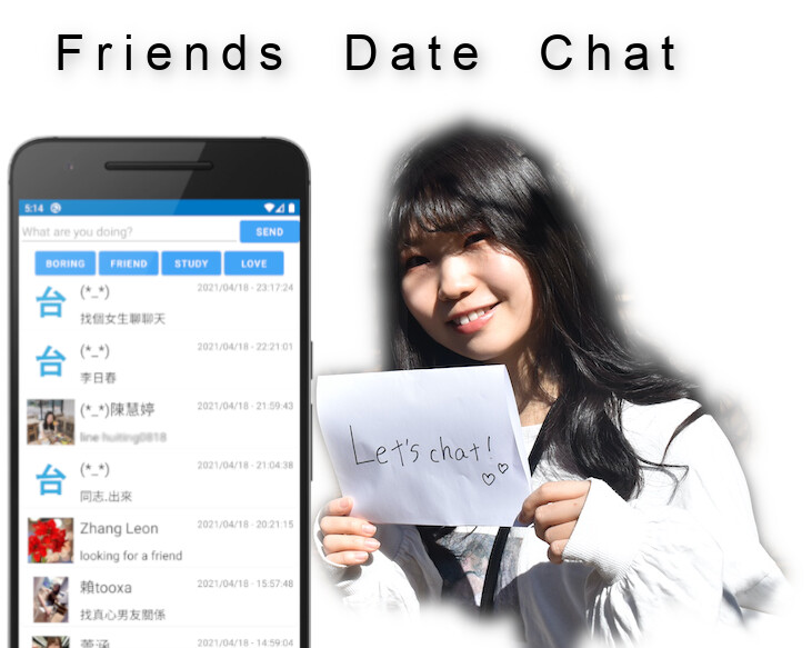 Run android online APK Taiwanese friends, dating, penpals from MyAndroid or emulate Taiwanese friends, dating, penpals using MyAndroid Run android online APK Taiwanese friends, dating, penpals from MyAndroid or emulate Taiwanese friends, dating, penpals using MyAndroid