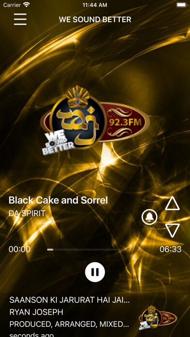 Emulate iPhone app Taj 92.3 using MyAndroid