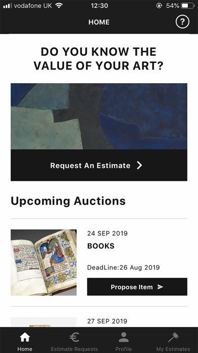 Emulate iPhone app Tajan Art Valuations using MyAndroid Emulate iPhone app Tajan Art Valuations using MyAndroid