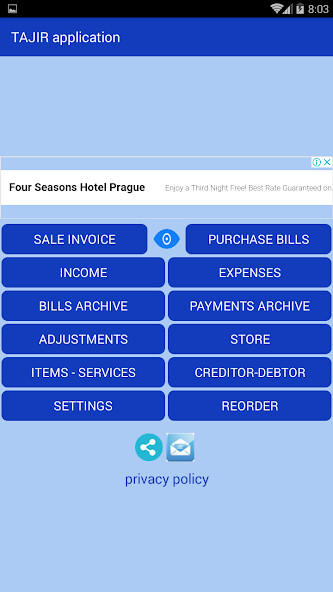 Run android online APK TAJIR shop accounting application from MyAndroid or emulate TAJIR shop accounting application using MyAndroid Run android online APK TAJIR shop accounting application from MyAndroid or emulate TAJIR shop accounting application using MyAndroid