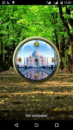 Run android online APK Tajmahal Clock Live Wallpaper from MyAndroid or emulate Tajmahal Clock Live Wallpaper using MyAndroid