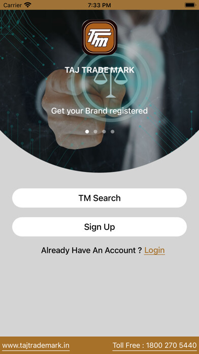Emulate iPhone app Taj Trade Mark using MyAndroid Emulate iPhone app Taj Trade Mark using MyAndroid