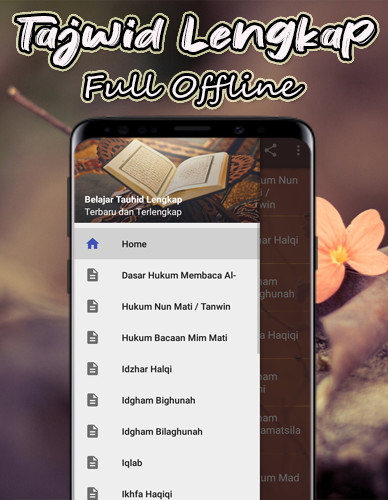 Run android online APK Tajwid dan Hukum Alquran Offline from MyAndroid or emulate Tajwid dan Hukum Alquran Offline using MyAndroid