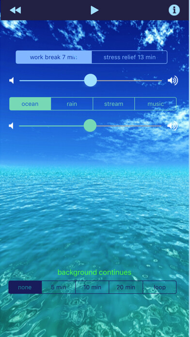 Emulate iPhone app Take a Break! Meditations using MyAndroid Emulate iPhone app Take a Break! Meditations using MyAndroid