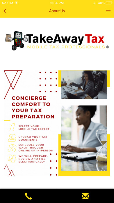 Emulate iPhone app Take Away Tax using MyAndroid Emulate iPhone app Take Away Tax using MyAndroid