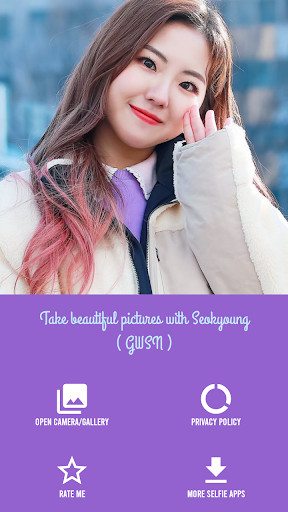 Run android online APK Take beautiful pictures with Seokyoung ( GWSN ) from MyAndroid or emulate Take beautiful pictures with Seokyoung ( GWSN ) using MyAndroid