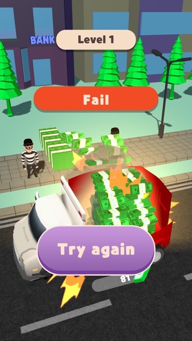 Emulate iPhone app Take the money away using MyAndroid