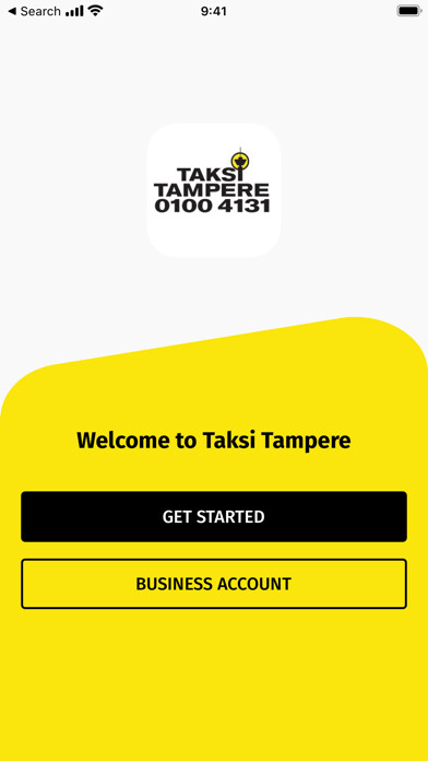 Emulate iPhone app Taksi Tampere using MyAndroid