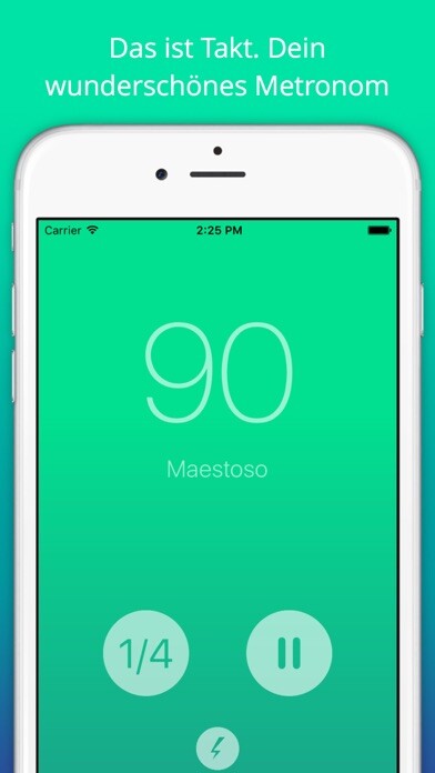 Emulate iPhone app Takt Metronome using MyAndroid Emulate iPhone app Takt Metronome using MyAndroid