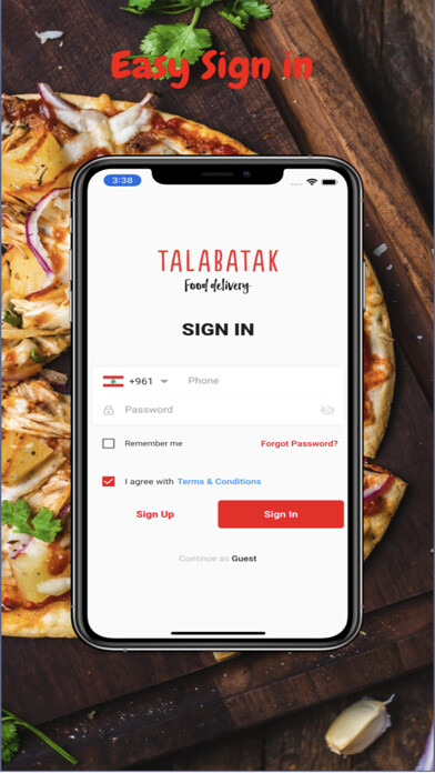 Run android online APK Talabatak Food Delivery from MyAndroid or emulate Talabatak Food Delivery using MyAndroid