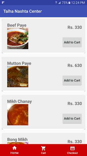 Run android online APK Talha Nashta Center from MyAndroid or emulate Talha Nashta Center using MyAndroid
