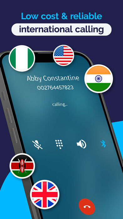 Emulate iPhone app Talk360: International calls using MyAndroid