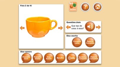 Emulate iPhone app Talk Around It português Lite using MyAndroid