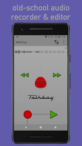 Run android online APK Talkboy: Throwback voice recorder & editor from MyAndroid or emulate Talkboy: Throwback voice recorder & editor using MyAndroid