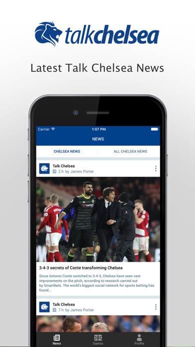 Emulate iPhone app Talk Chelsea - Latest News using MyAndroid Emulate iPhone app Talk Chelsea - Latest News using MyAndroid