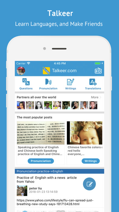 Emulate iPhone app Talkeer - Practice Languages using MyAndroid Emulate iPhone app Talkeer - Practice Languages using MyAndroid