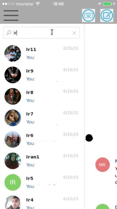 Emulate iPhone app TalkGram Unofficial Telegram using MyAndroid Emulate iPhone app TalkGram Unofficial Telegram using MyAndroid