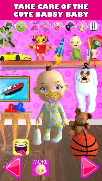 Emulate iPhone app Talking Babsy Baby using MyAndroid Emulate iPhone app Talking Babsy Baby using MyAndroid